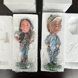 RARE Chip and Joanna Gaines Bobbleheads NEW Fixer Upper Magnolia Farms